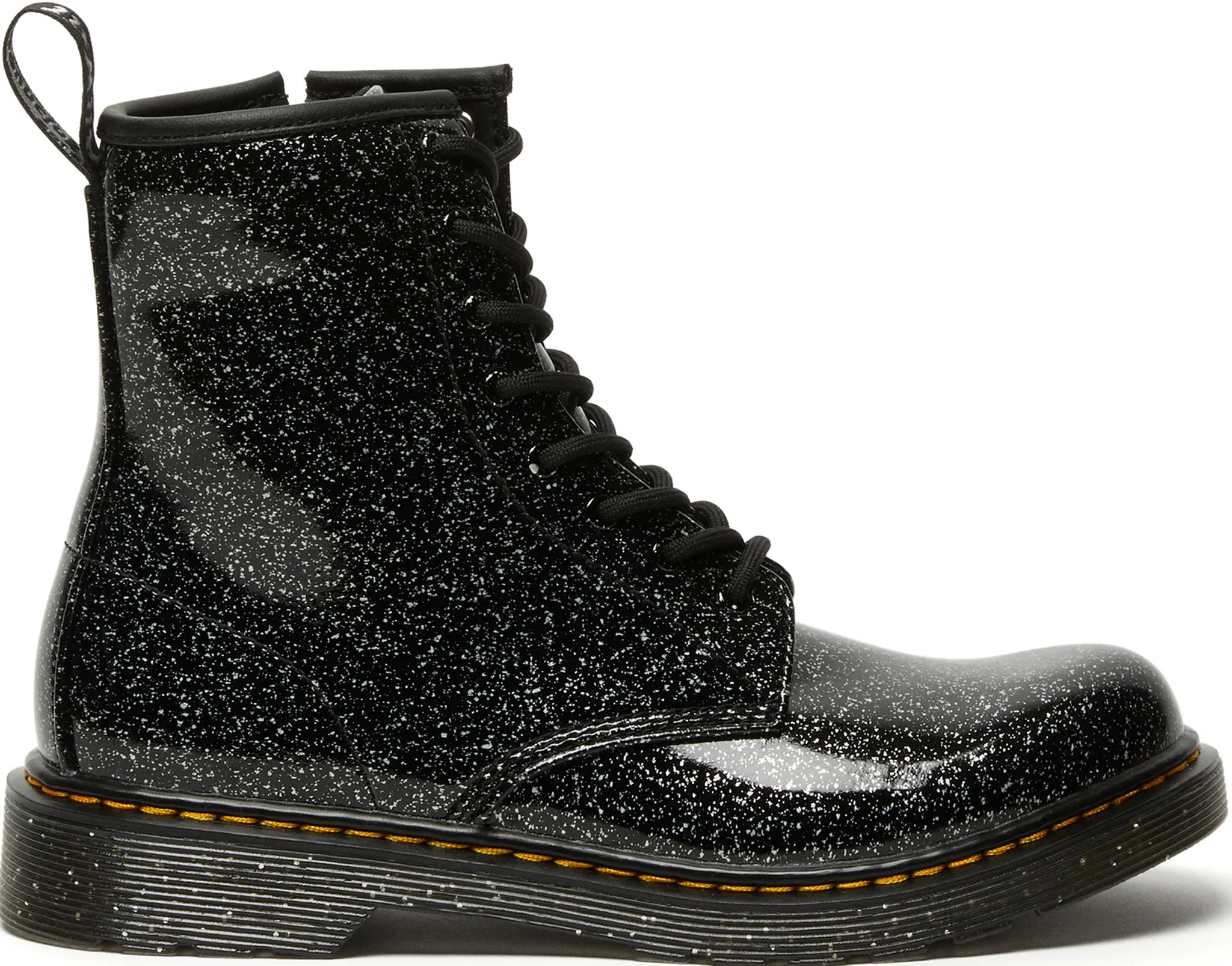 1460 Cosmic Glitter Lace Up Boots - Big Kids|-|Bottes à lacets pailletées cosmiques 1460 - Grand Enfant