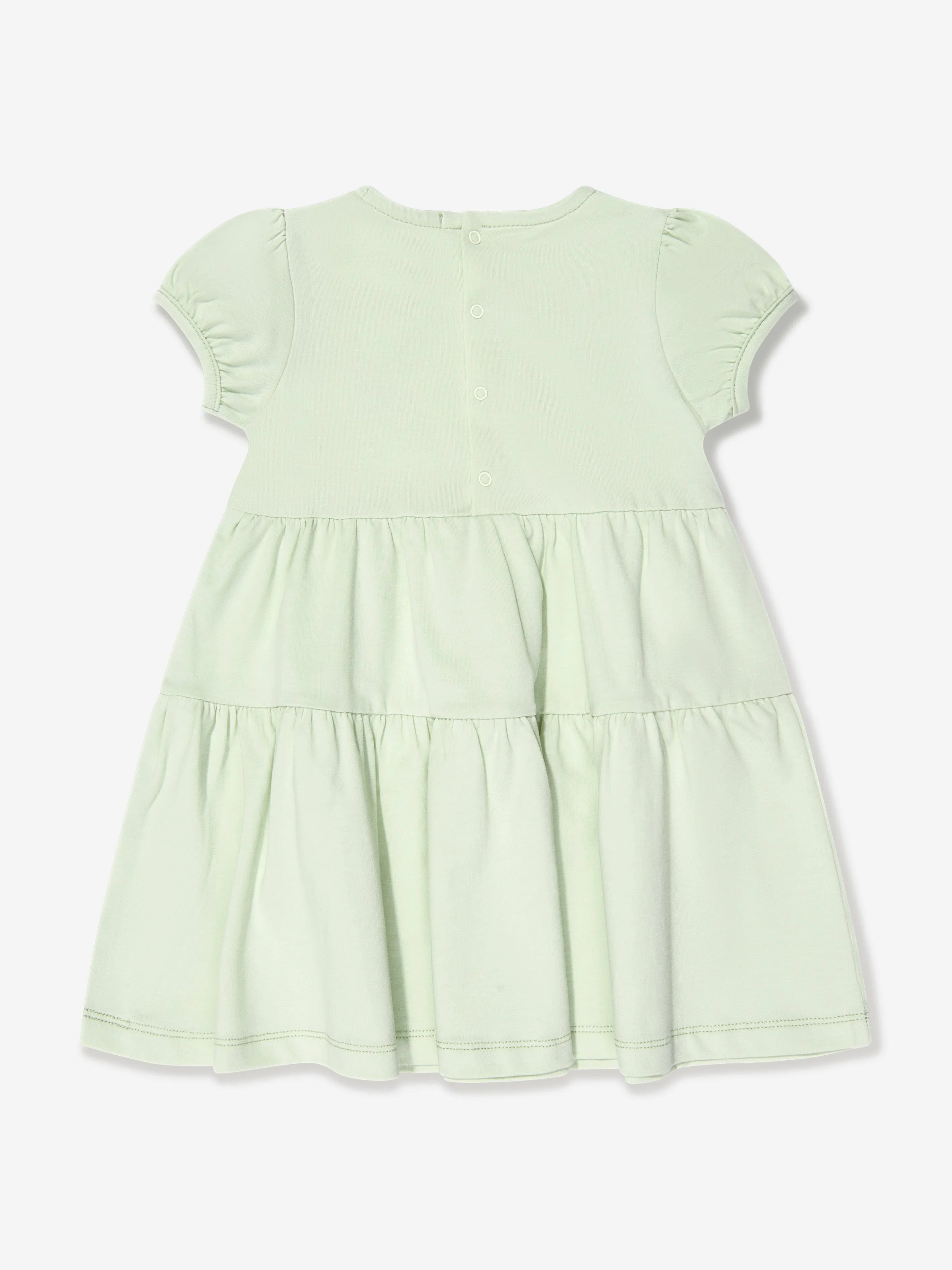 Aigner Baby Girls Necklace Print Dress in Green