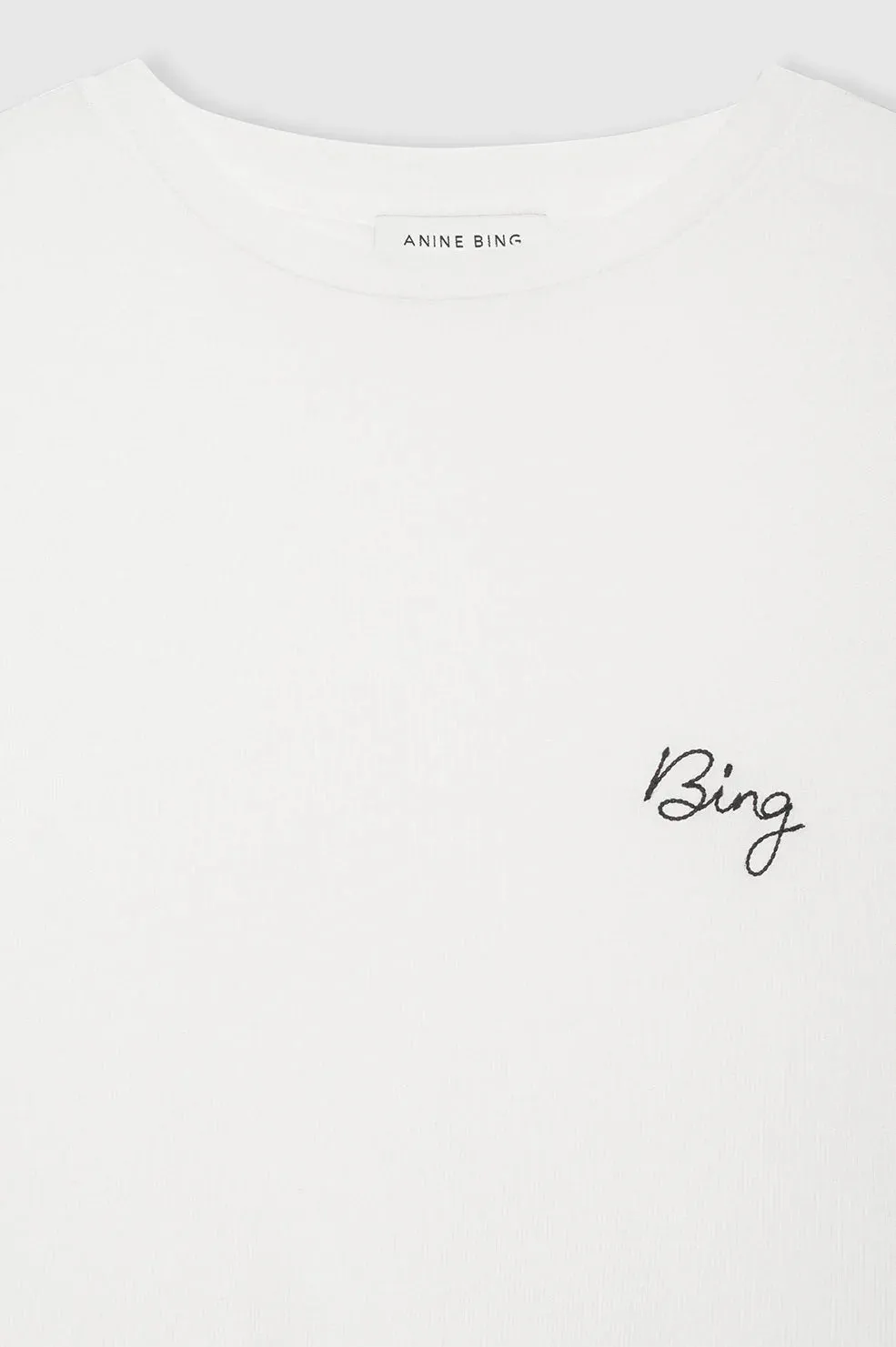 Anine Bing Louis Tee Bing - Ivory