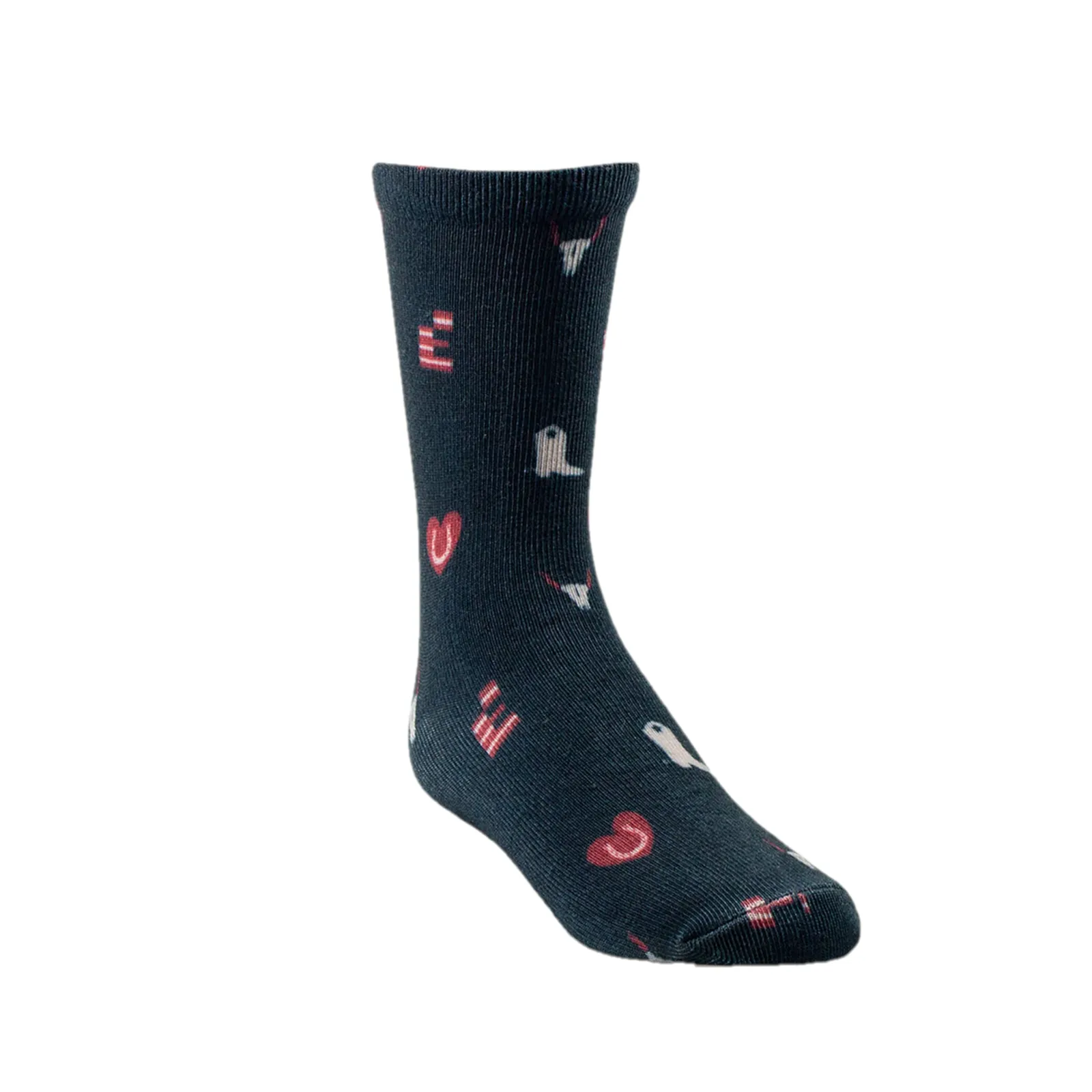 Ariat Kids Horse Love Pink & Navy 2 Pack Crew Socks AR3718-981