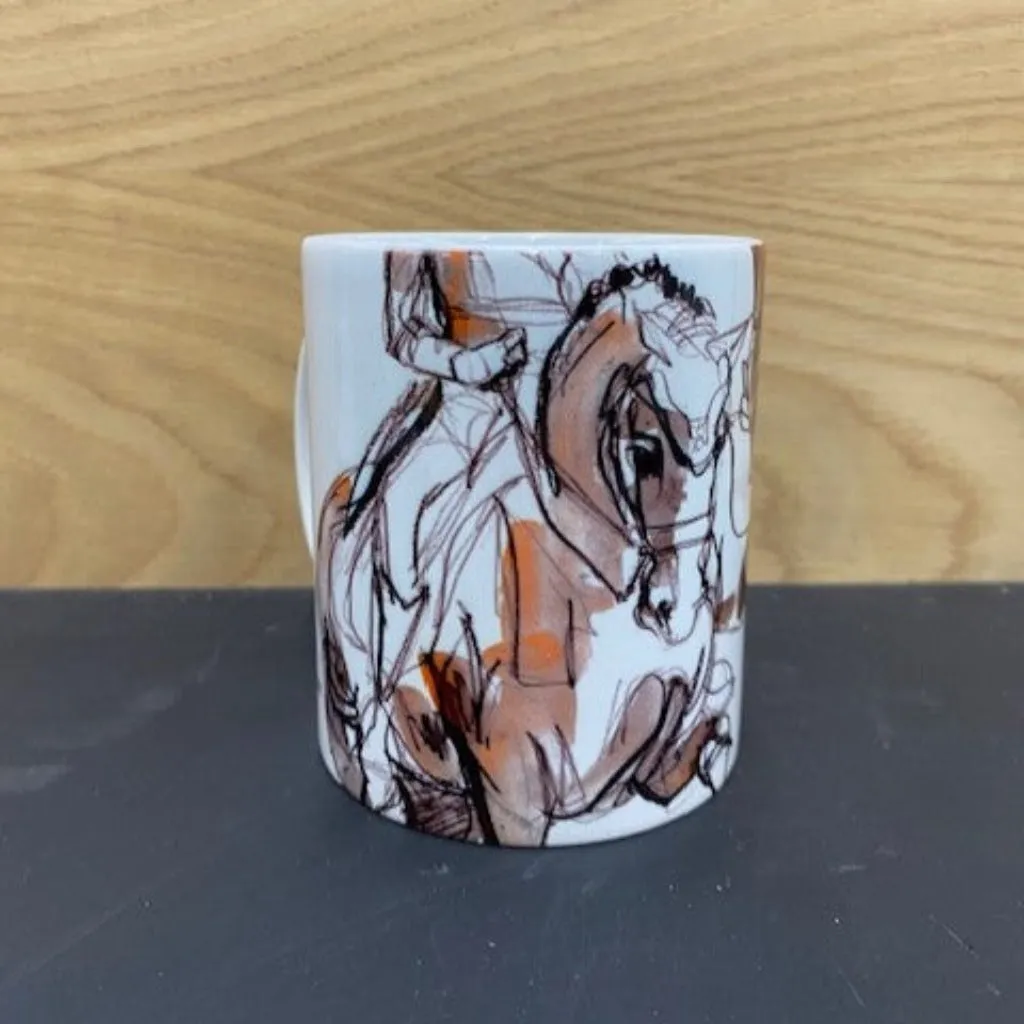 Art of Equestrian Dressage 2 Coffee Mug