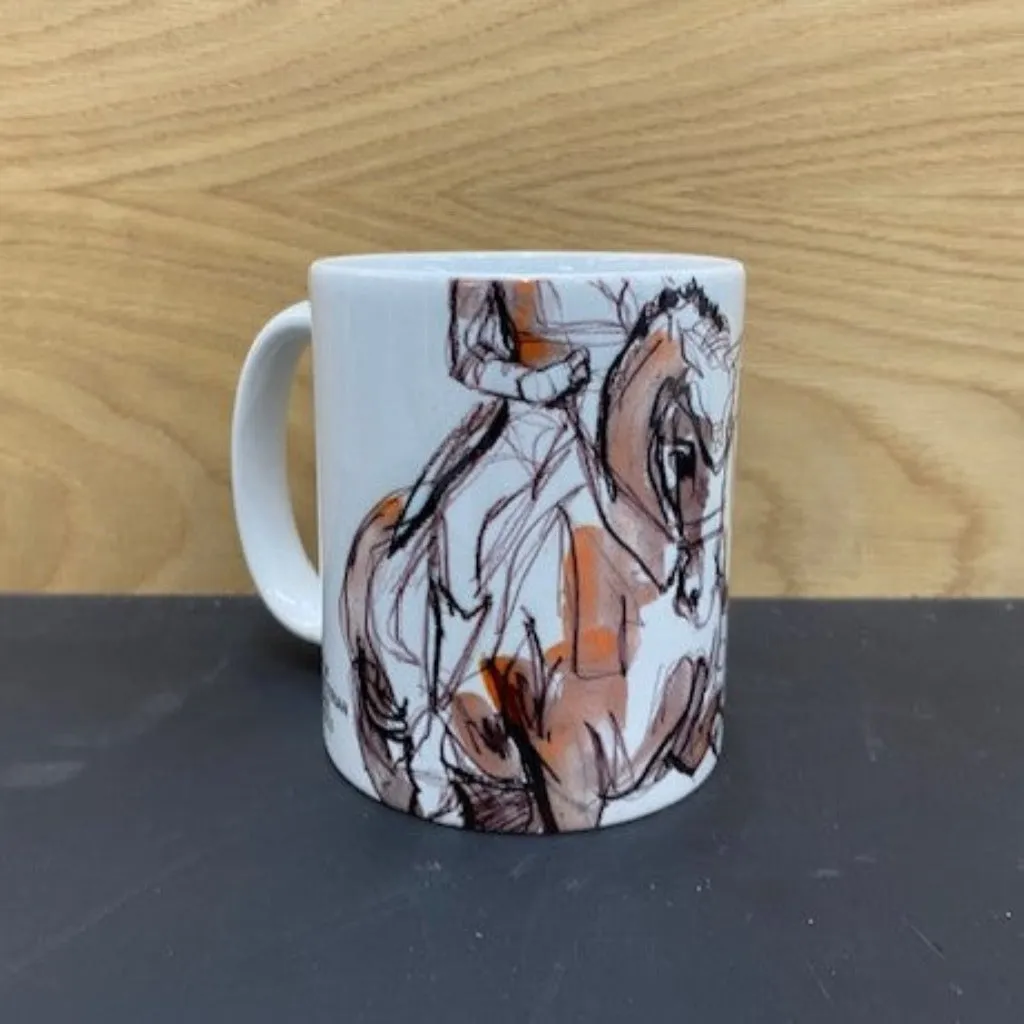 Art of Equestrian Dressage 2 Coffee Mug