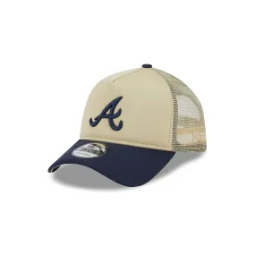 Atlanta Braves All Day 9FORTY A-Frame Trucker Hat