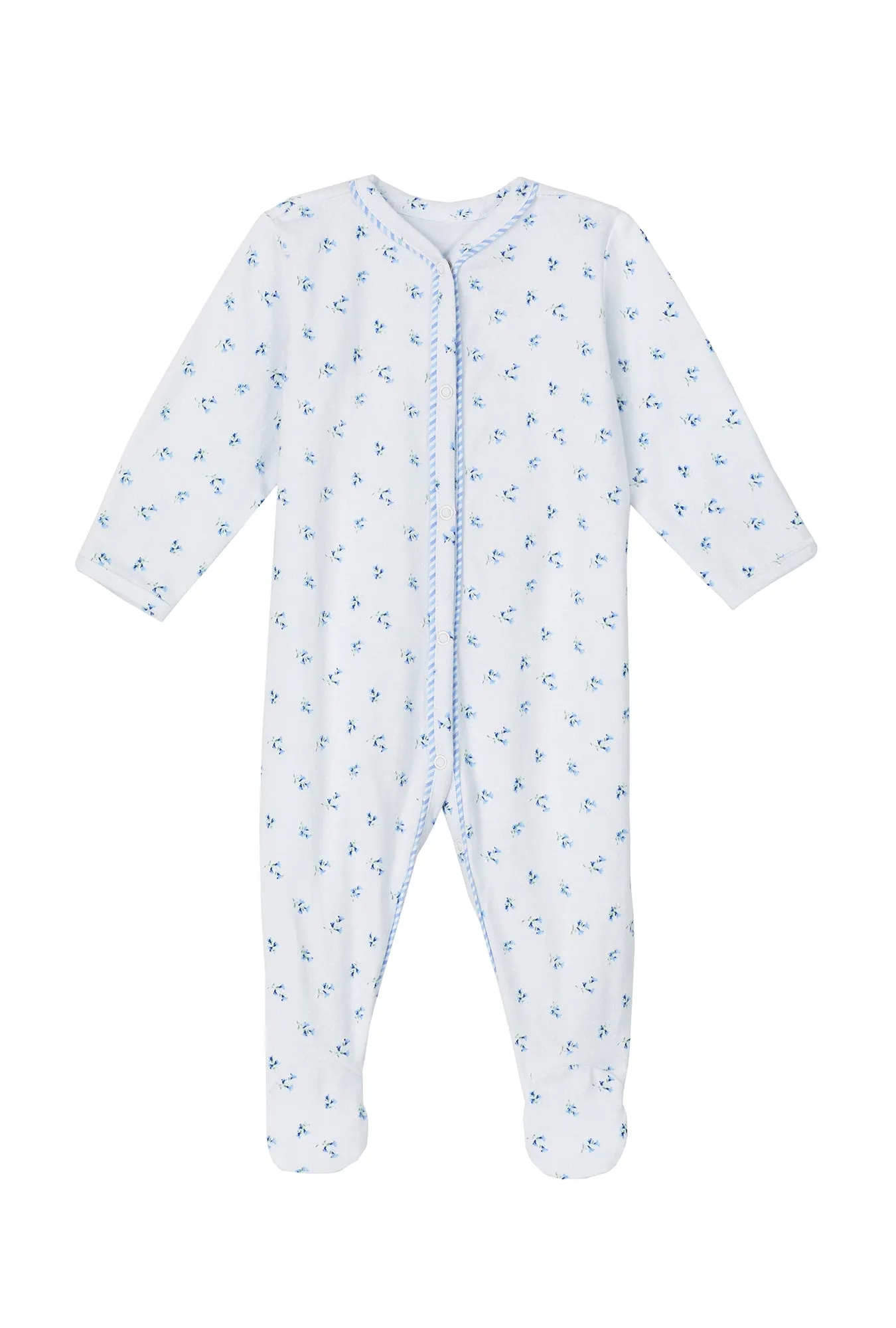 Baby Seaside Floral Cotton Onesie