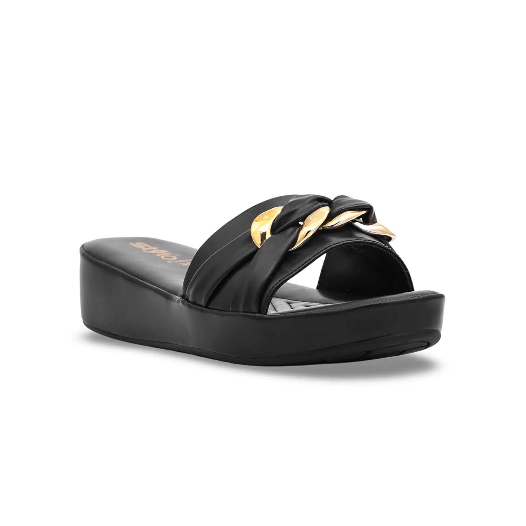 Black Formal Slipper PU0048