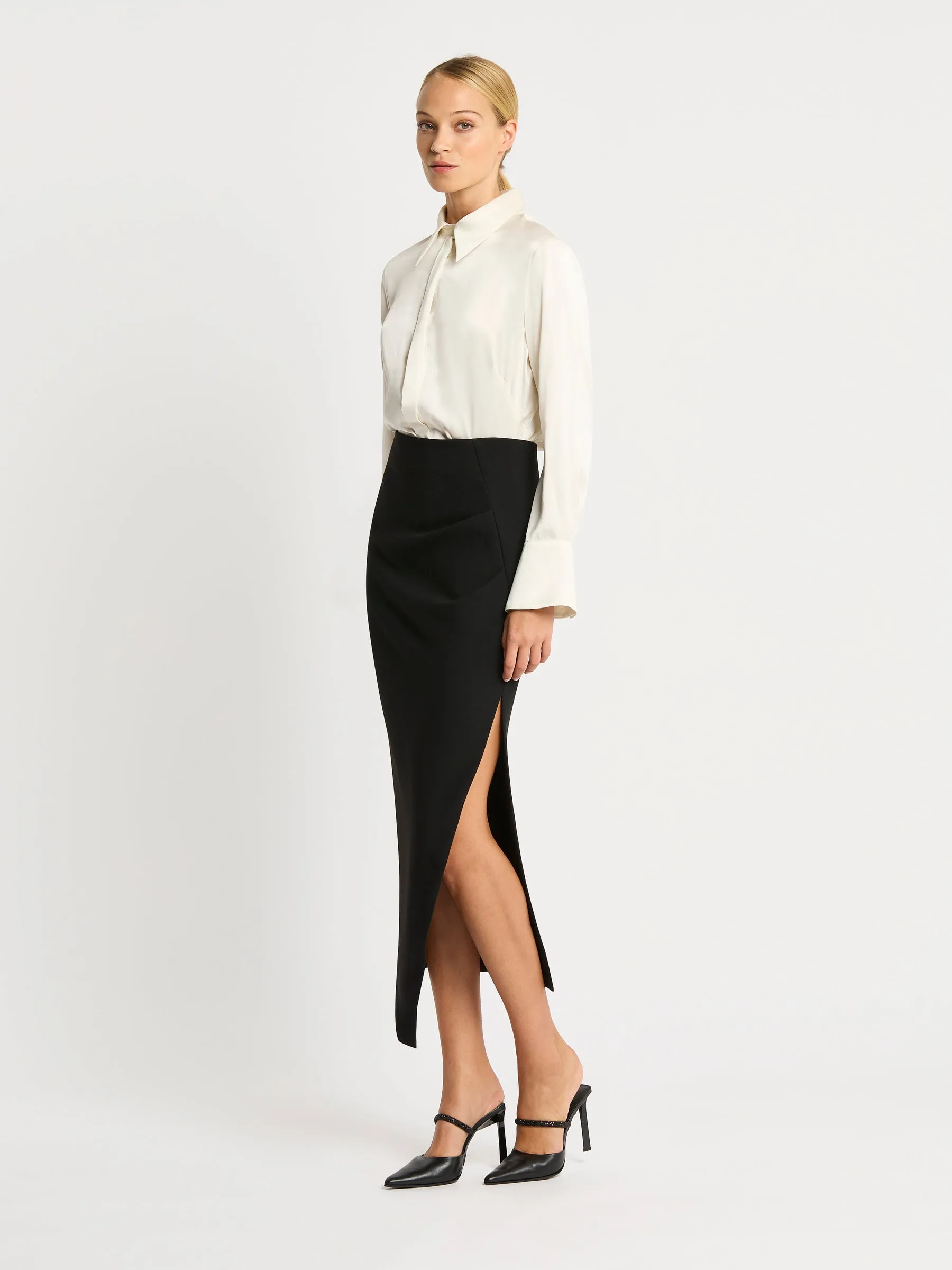 Cassie Skirt - Black (Size 12 Only)