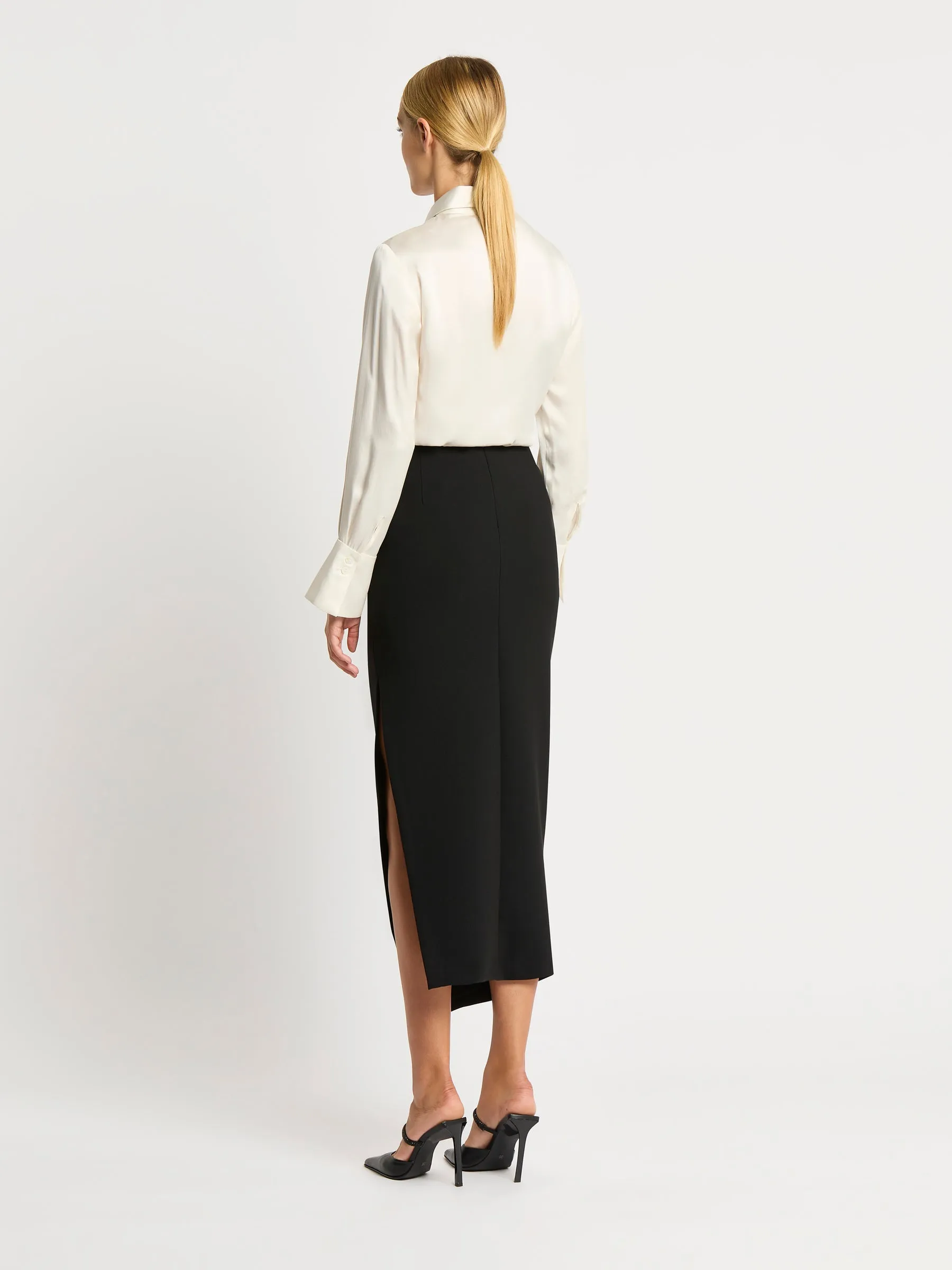 Cassie Skirt - Black (Size 12 Only)