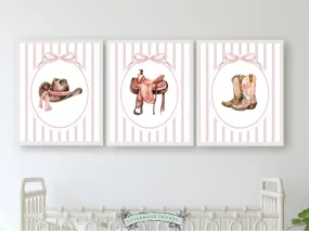 Cowgirl Country Nursery Prints