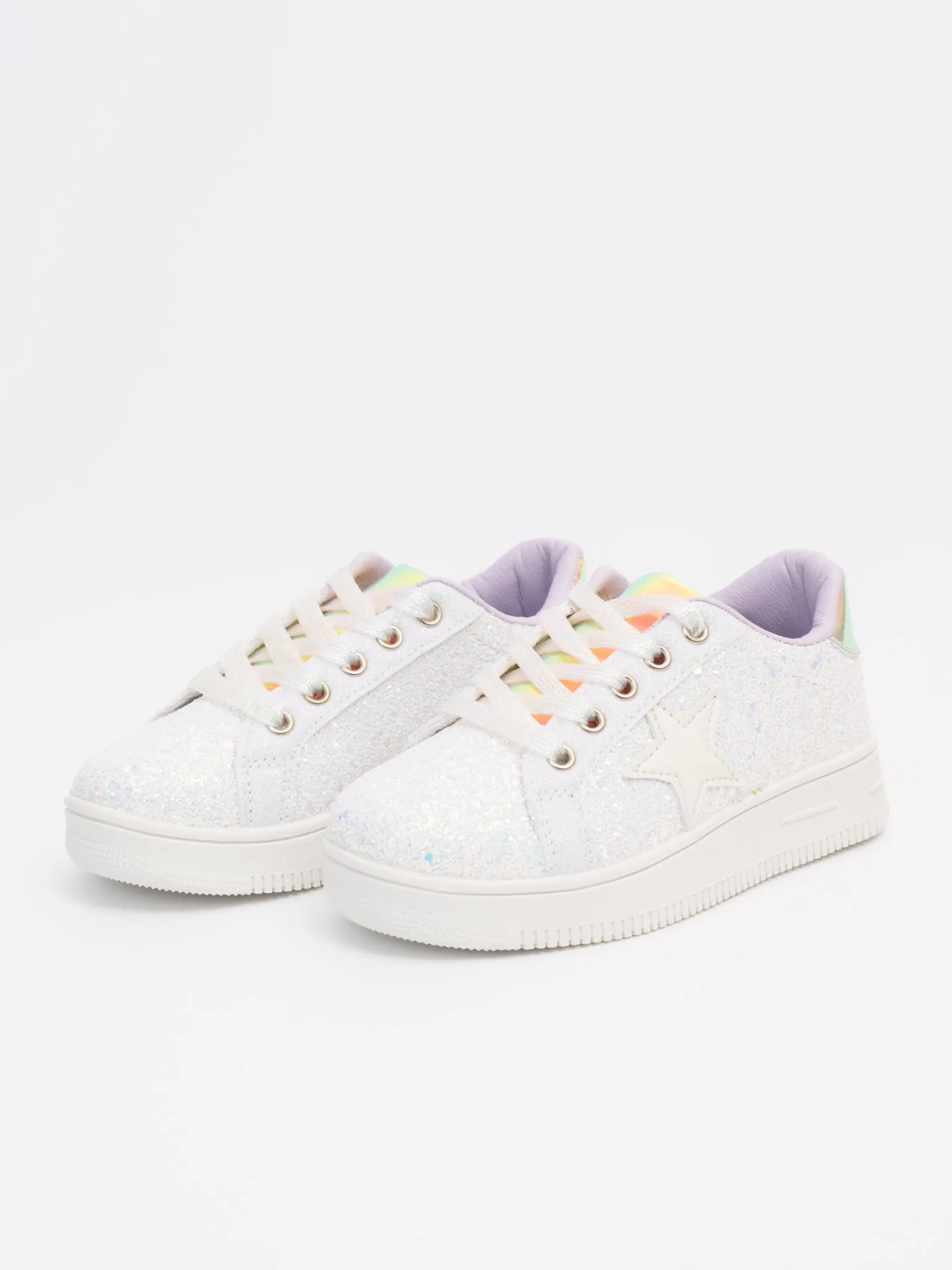 Girls' Sparkle Star Sneaker