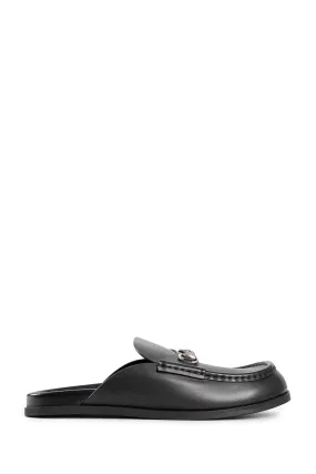 GUCCI MAN BLACK MULES