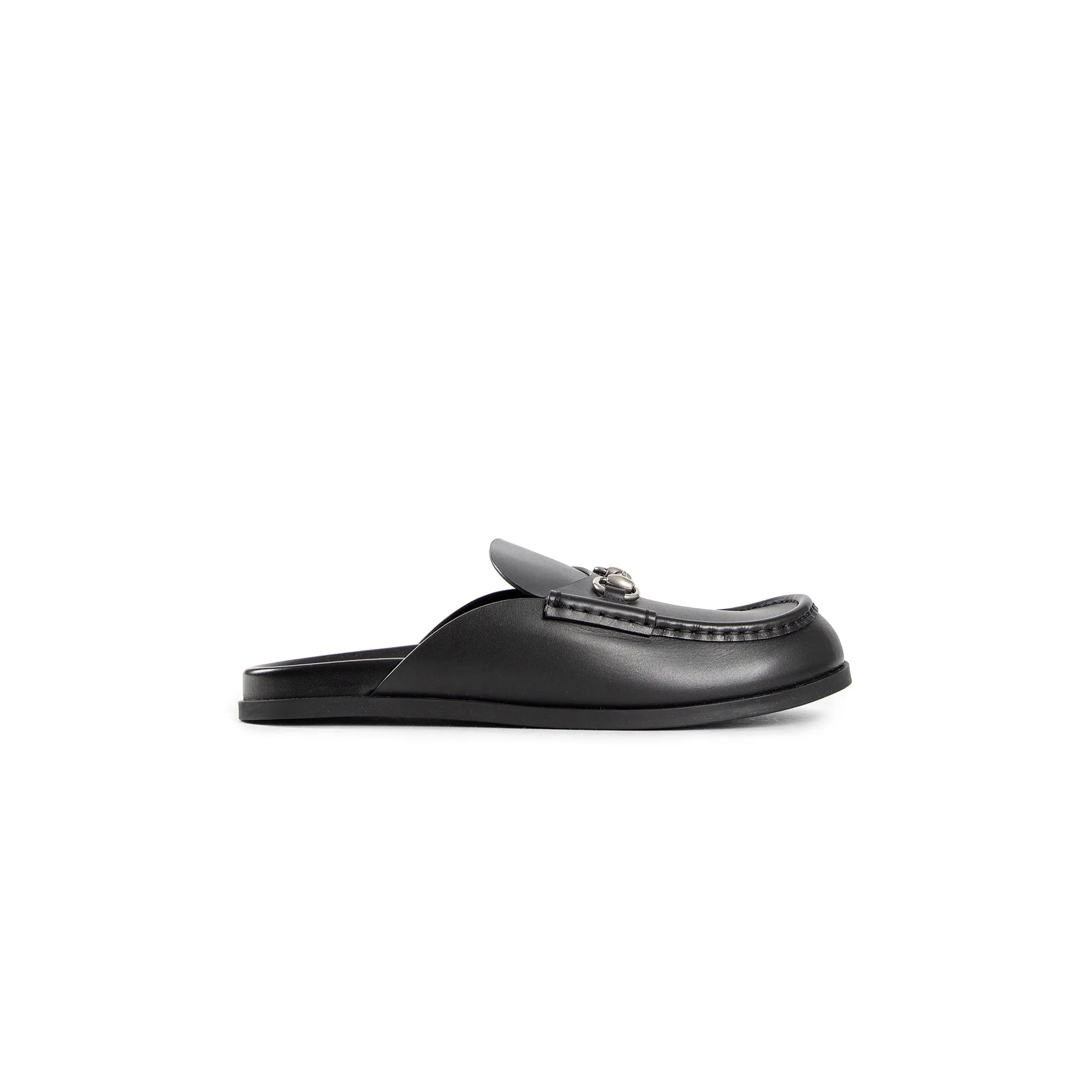 GUCCI MAN BLACK MULES