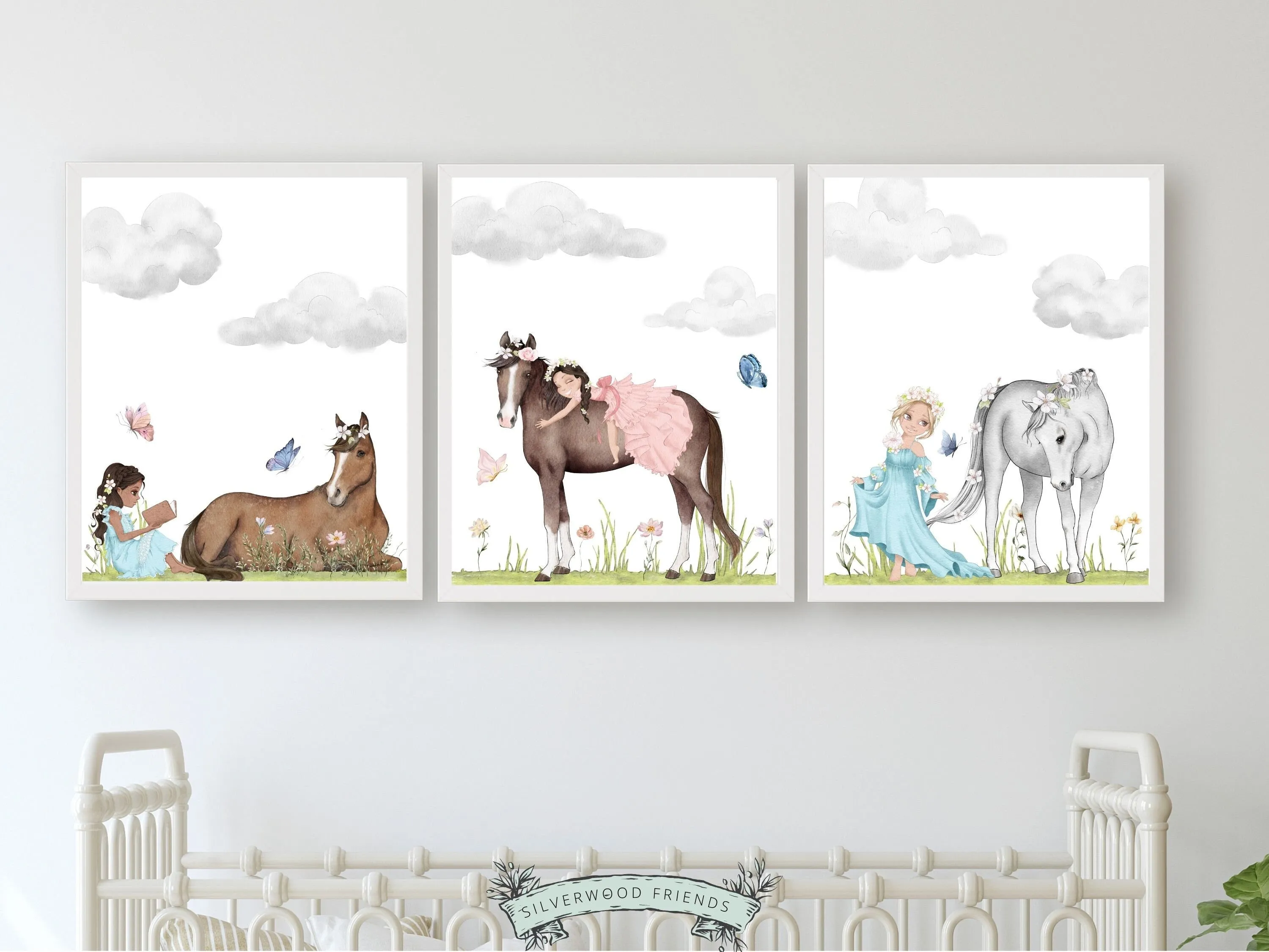 Horse Nursery Prints