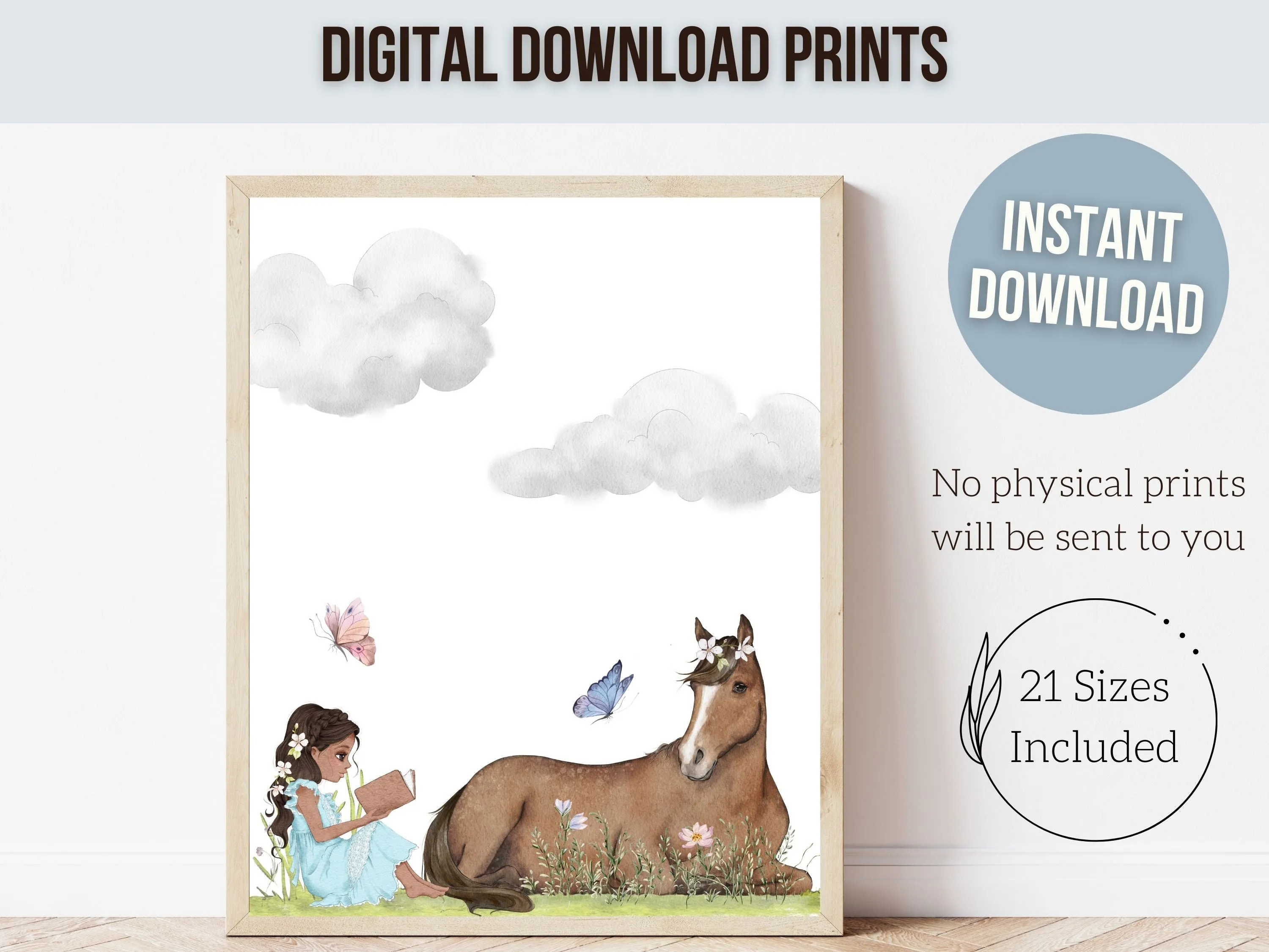 Horse Nursery Prints