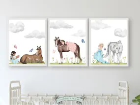 Horse Nursery Prints