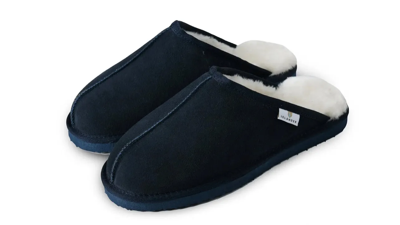 ISLANDER * MEN'S SHEEPSKIN SLIPPPERS