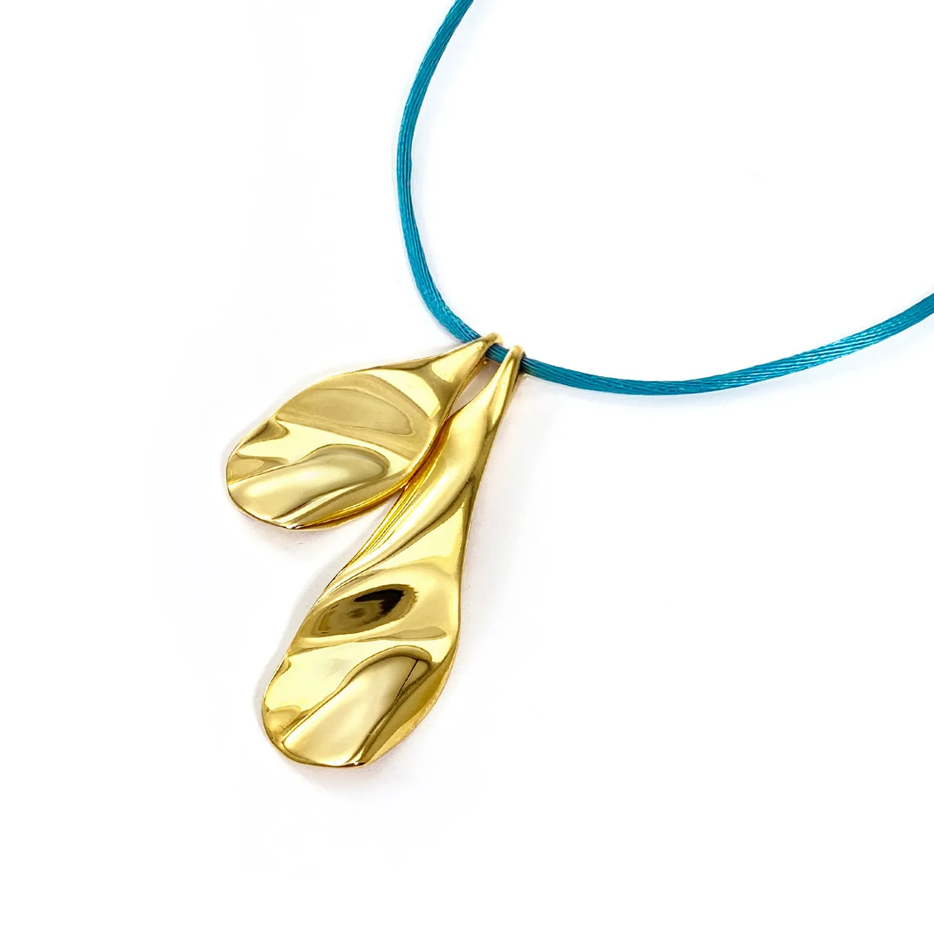 Margot Tie Necklace - Gold