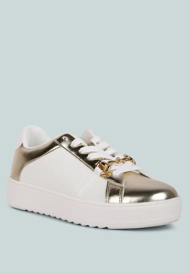 Metallic Sneakers By Ruw