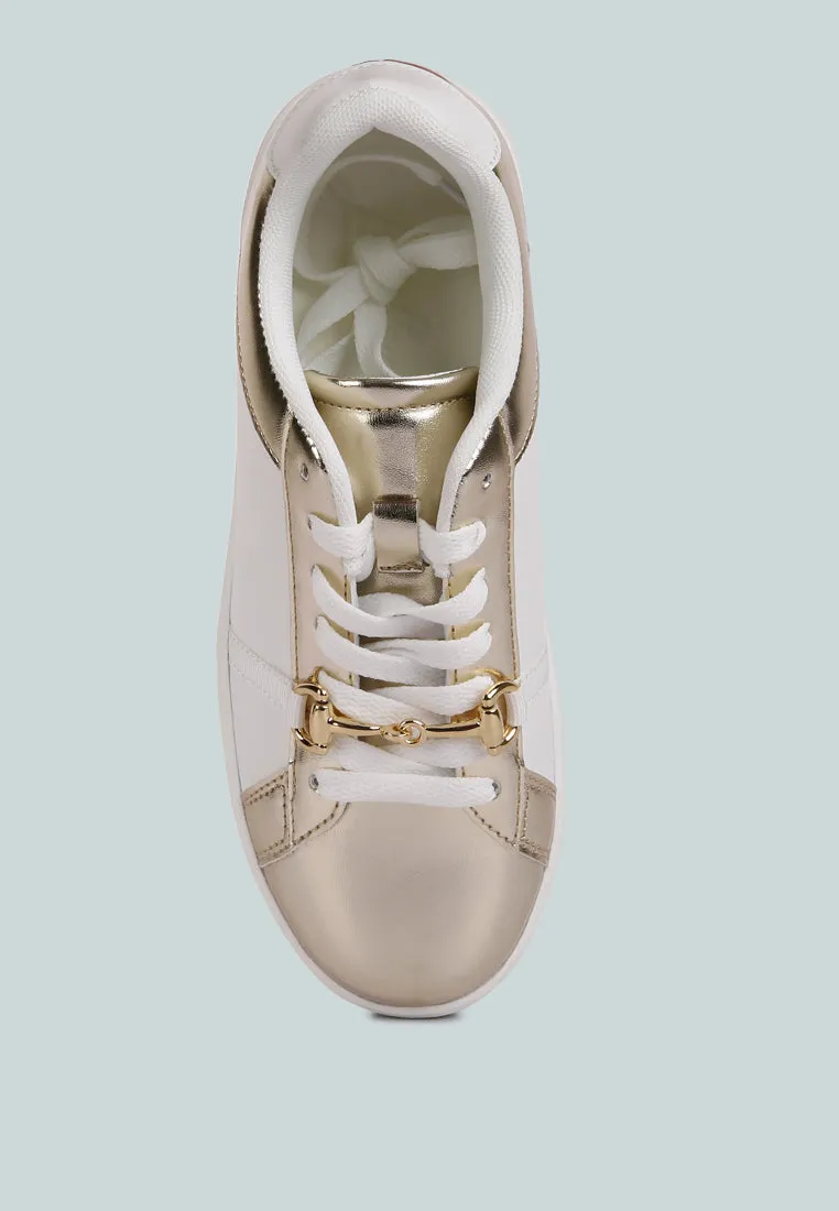 Metallic Sneakers By Ruw