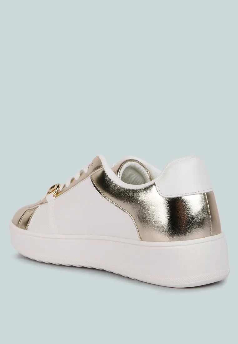 Metallic Sneakers By Ruw