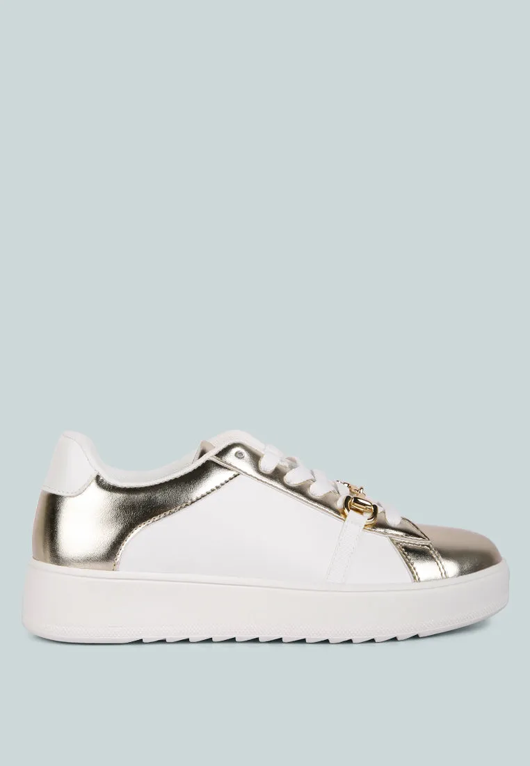 Metallic Sneakers By Ruw