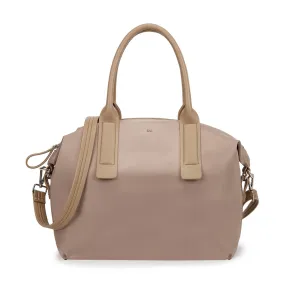 NOLAN LARGE SATEEN HAND & SLING BAG BEIGE