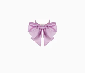 SATIN BOW BRALETTE